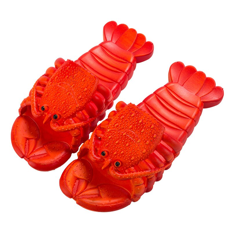 Claquette homard rouge